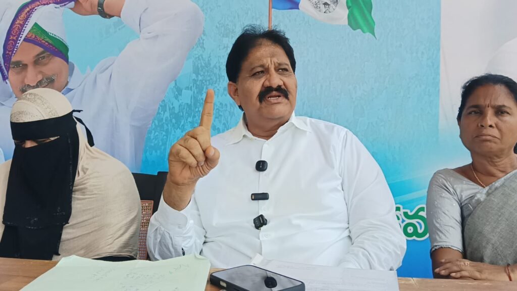 టీడీపీ అధికారంలో వచ్చాక  శాంతి భద్రతలు క్షీణించాయి–మాజీ ఎమ్మెల్యే రాచమల్లు  