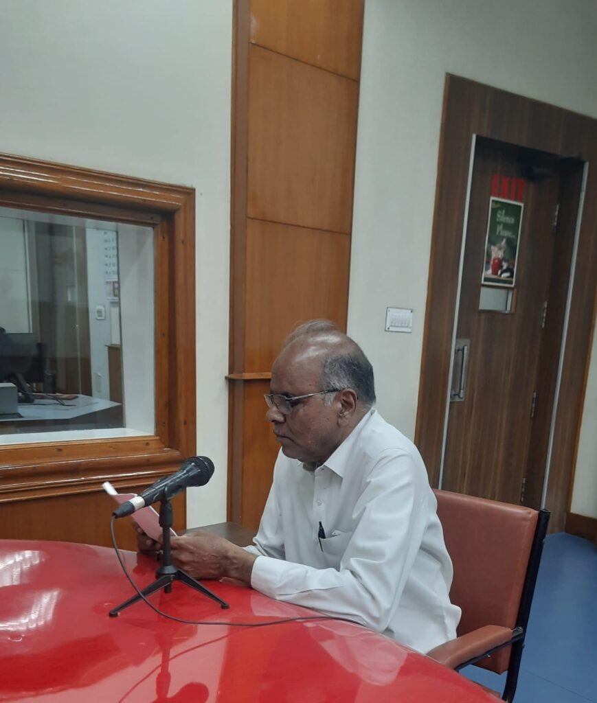 ఆకాశ వాణి అనంతపురం కేంద్రంలో 11.06.2026 గురువారం కథానిక ధ్వని ముద్రణ సందర్బం.            29.06.2026 ఉదయం 7 30 కి రేడియో యాప్ ద్వారా వినగలరు.