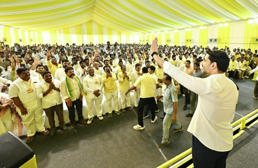 ఎంతచేసినా కార్యకర్తల రుణం తీర్చుకోలేం –మంత్రి లోకేష్ 