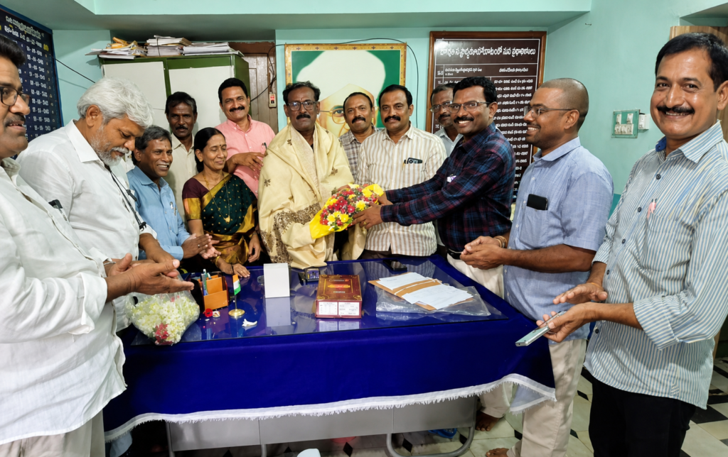 ఉప విద్యా శాఖ అధికారి ను శుభాకాంక్షలు తెలిపిన ఉపాధ్యాయుల సంఘం  