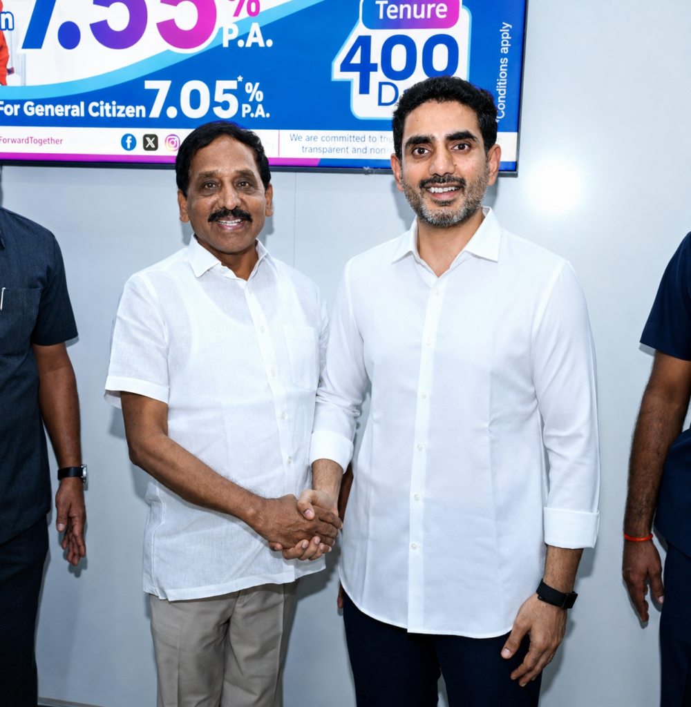 మంత్రి నారా లోకేష్‌కు ఘన స్వాగతం పలికిన టీడీపీ సీనియర్ నేత మెట్టుపల్లి రామచంద్రారెడ్డి