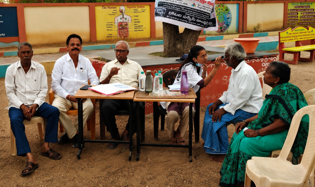 తాళ్లమాపురంలో ఉచిత కంటి వైద్య శిబిరం విజయవంతం