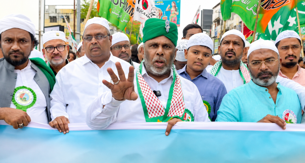 ఇష్క్-ఏ-రసూల్ సందేశంతో ప్రొద్దుటూరులో ఘనంగా విశ్వశాంతి ర్యాలీ