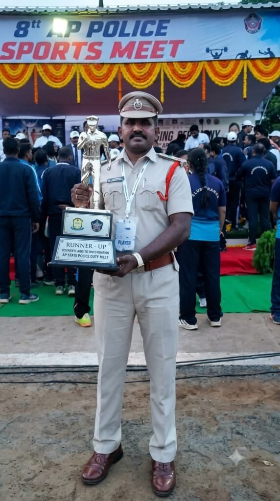 రాష్ట్ర స్థాయి డ్యూటీ మీట్‌లో పులివెందుల ట్రాఫిక్ సీఐ ప్రసాదరావు ప్రతిభ