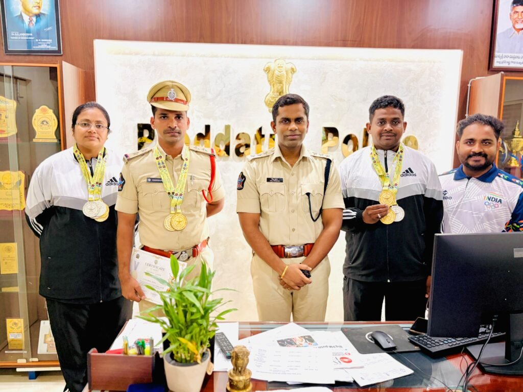 విధిలో సేవ.. క్రీడల్లో సత్తా.. పతకాలతో ప్రొద్దుటూరు పోలీసుల విజయగాథ