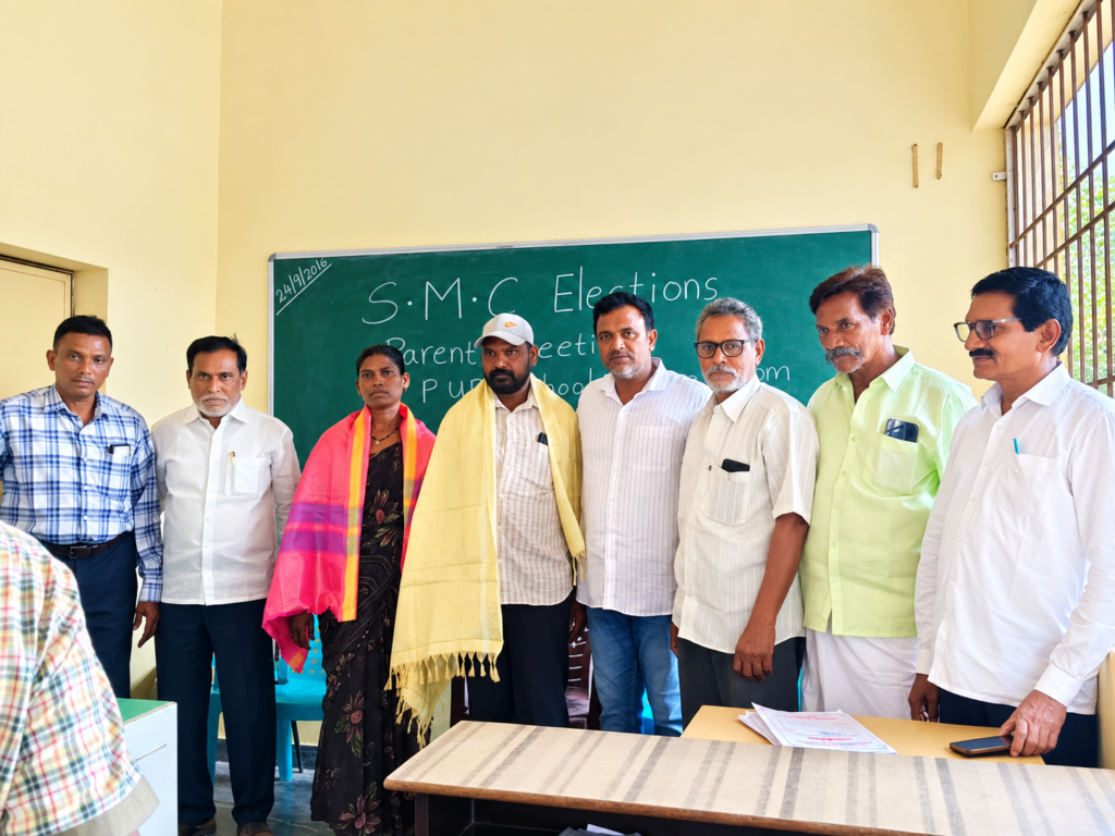 గోపవరం ఎంపీయూపీ స్కూల్‌లో ఎస్‌ఎంసీ కమిటీ ఏకగ్రీవ ఎన్నికలు