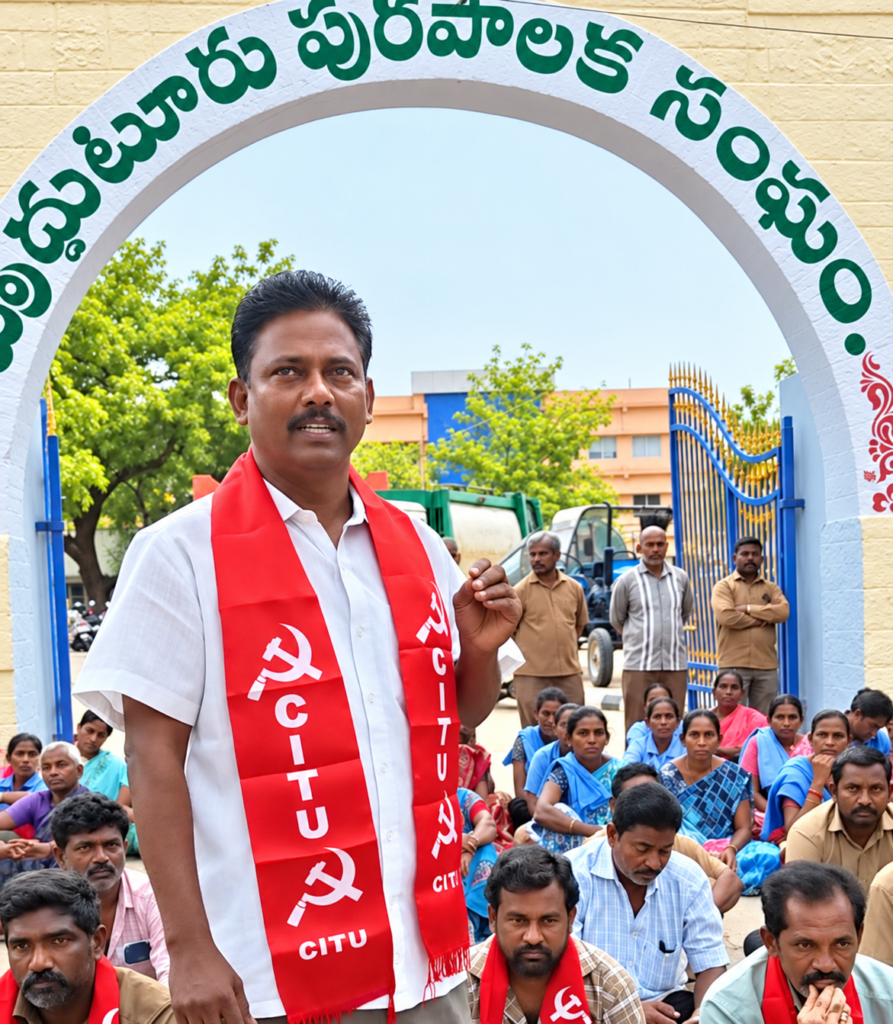 మున్సిపల్ కార్మికుల సమస్యలు పరిష్కరించాలి
