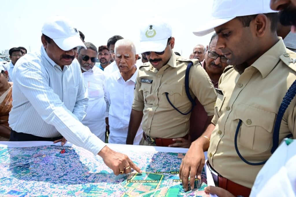 సీఎం పర్యటనకు పకడ్బందీ ఏర్పాట్లు